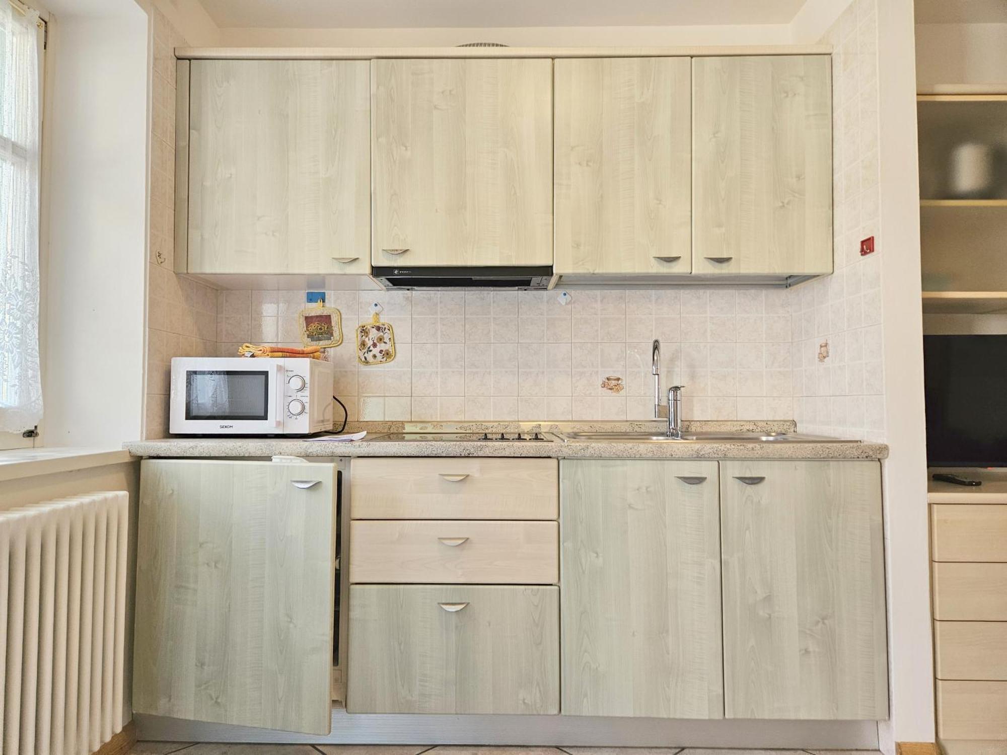 Ferienwohnung Casa Al Mesdi Pozza di Fassa Exterior foto