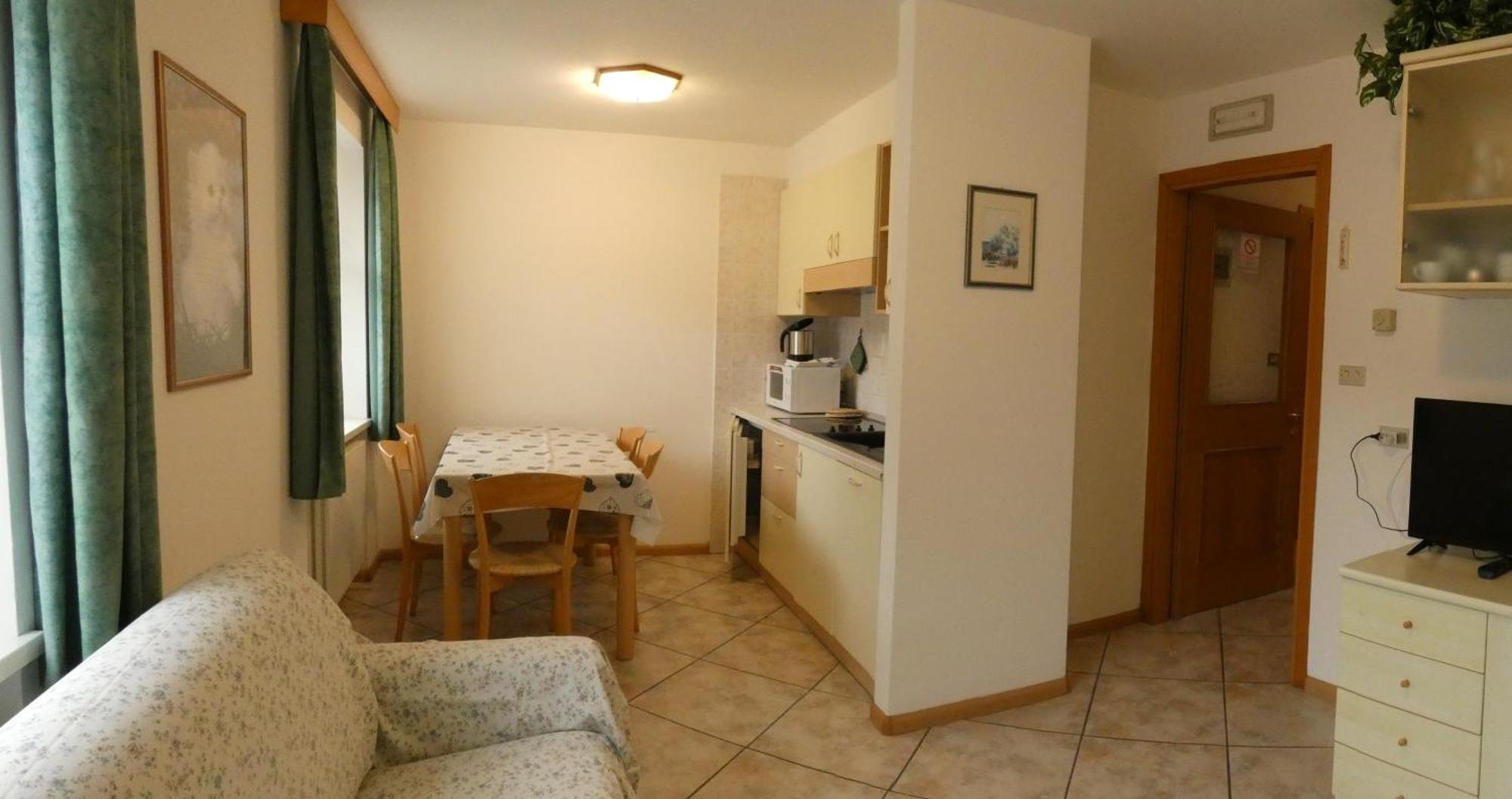 Ferienwohnung Casa Al Mesdi Pozza di Fassa Exterior foto