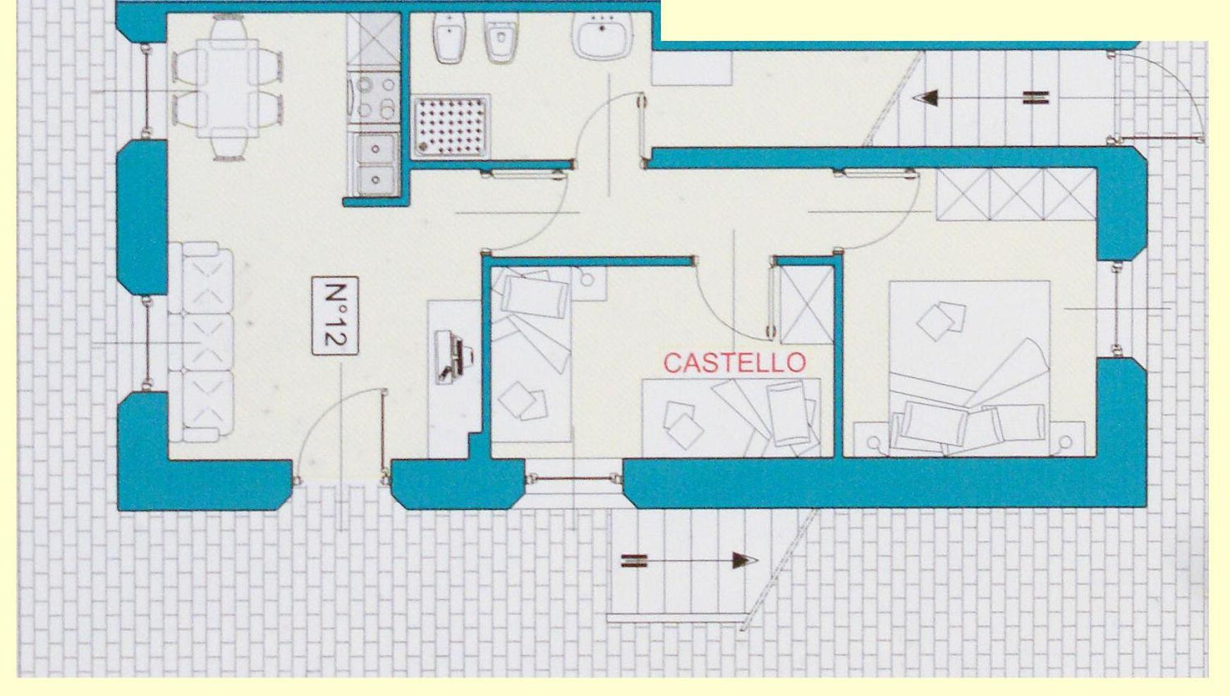 Ferienwohnung Casa Al Mesdi Pozza di Fassa Exterior foto