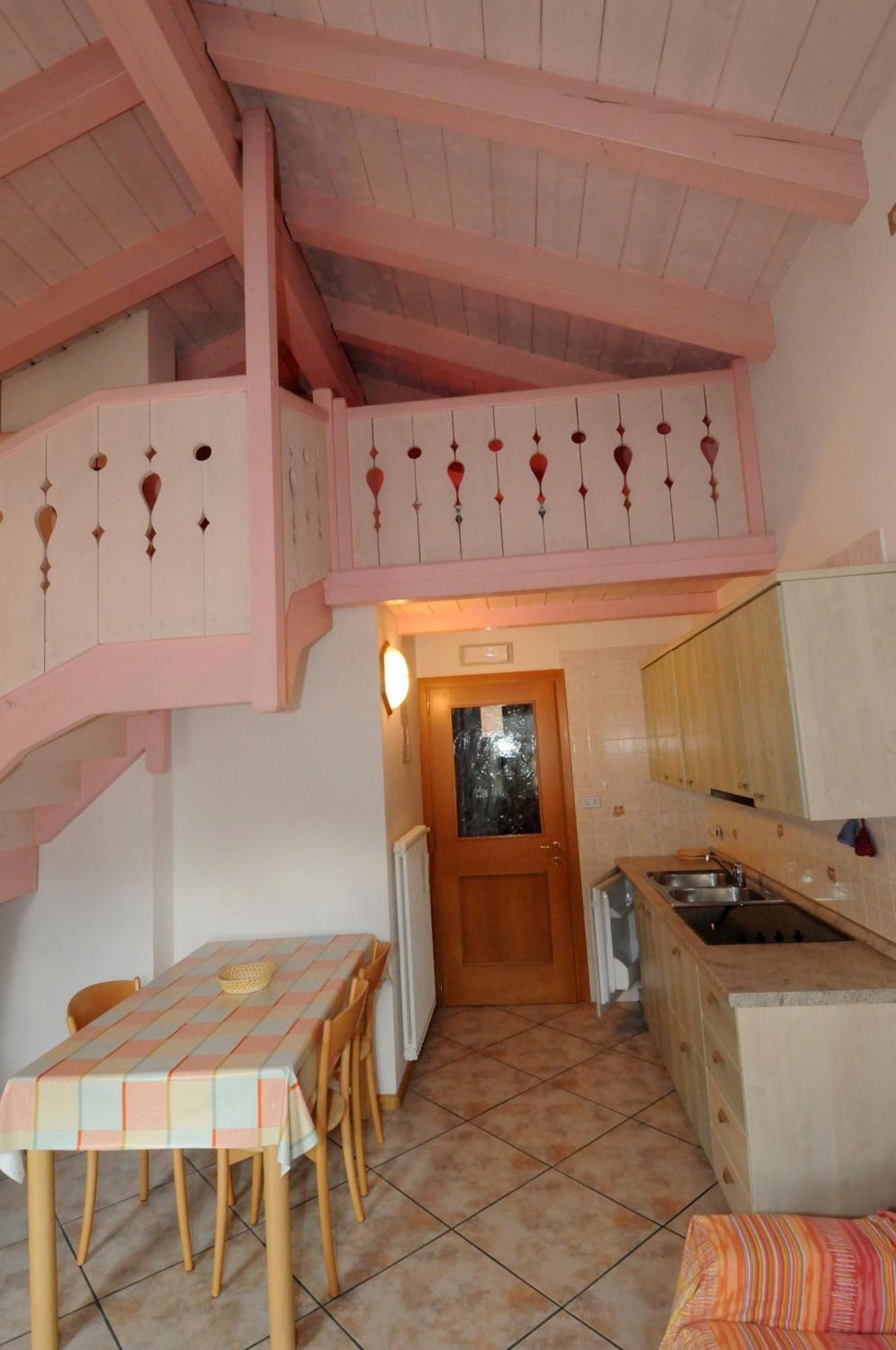 Ferienwohnung Casa Al Mesdi Pozza di Fassa Exterior foto