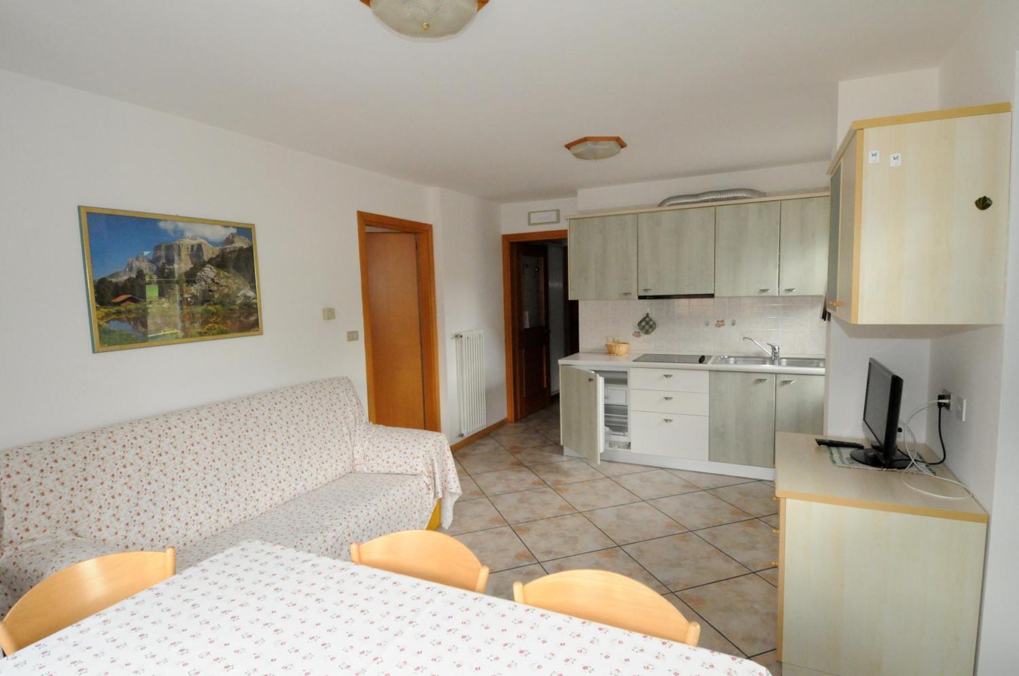 Ferienwohnung Casa Al Mesdi Pozza di Fassa Exterior foto